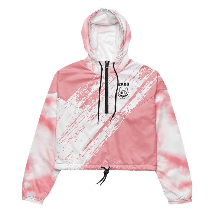 Urban Pastel Dream Pink Mesh Windbreaker product image (3)