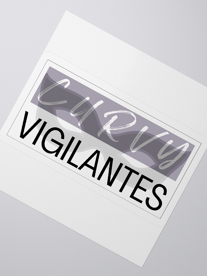Curvy Vigilantes Sticker product image (4)