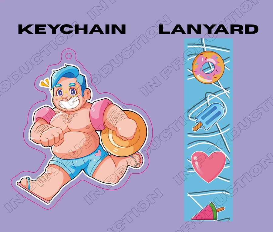 Big Boy Summer Keychain & Lanyard! product image (3)