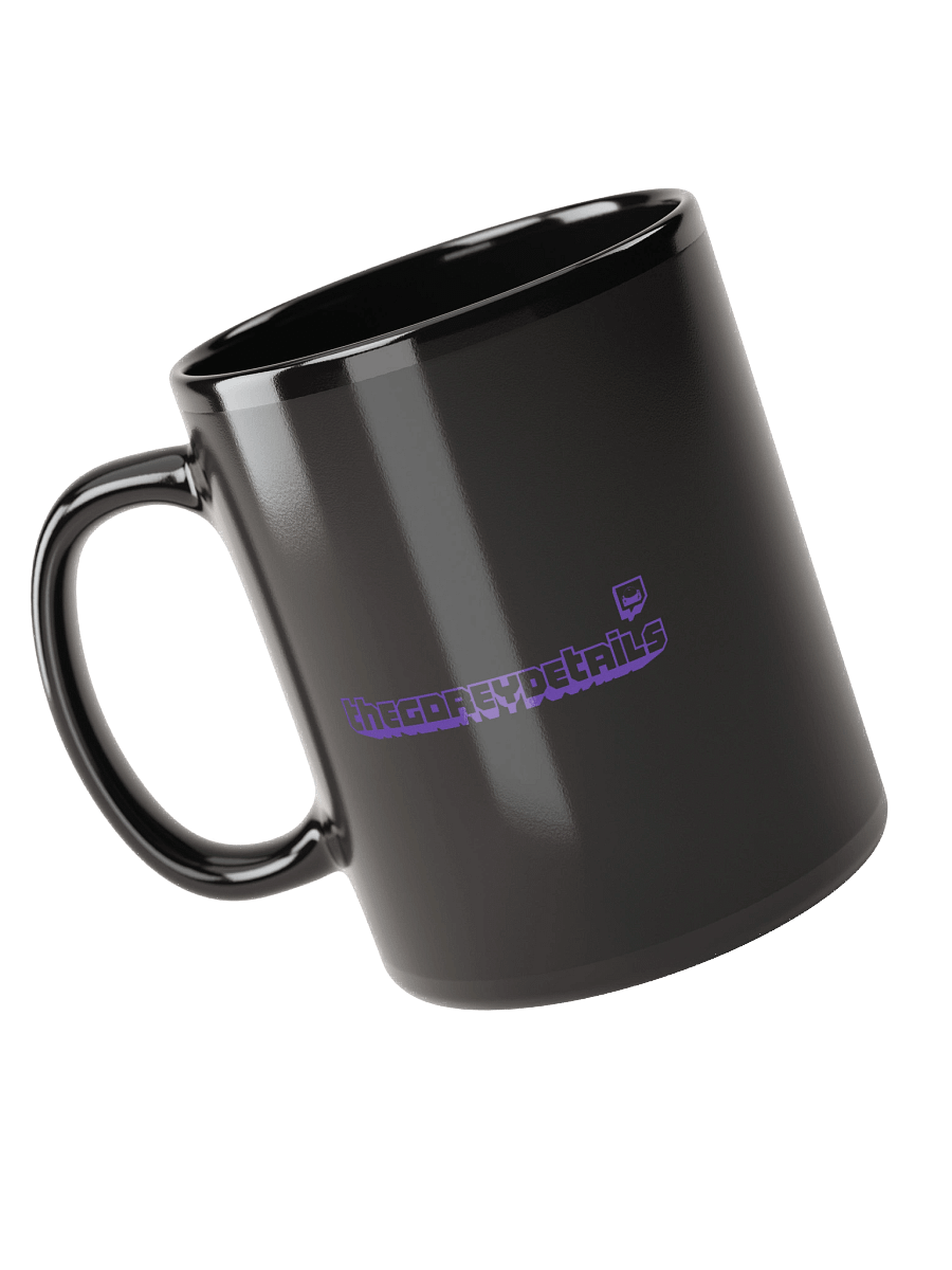 TTV White - Black Glossy Mug product image (6)