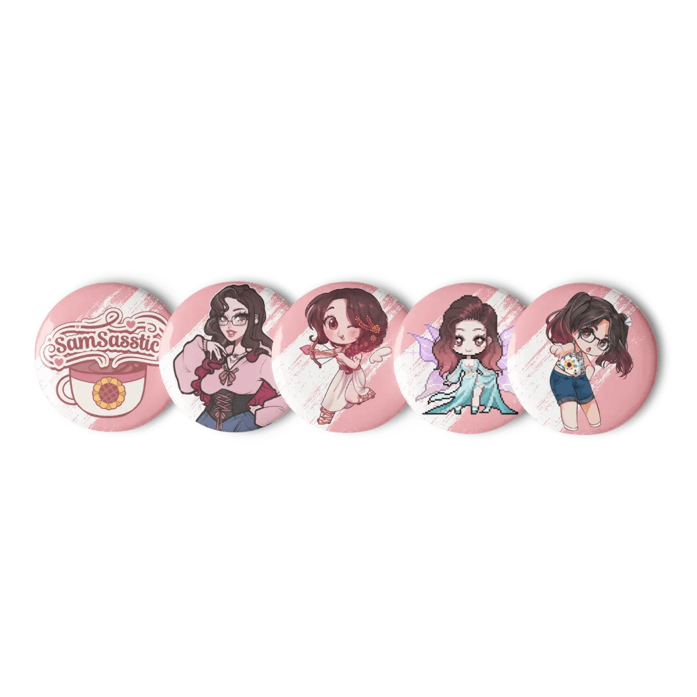SamSasstic Buttons Galore! Set of 5 product image (6)