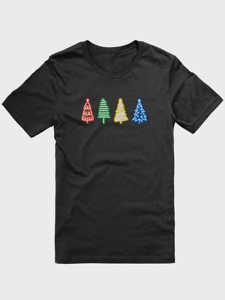 Neon Christmas Tree Shirt 3545 product image (1)