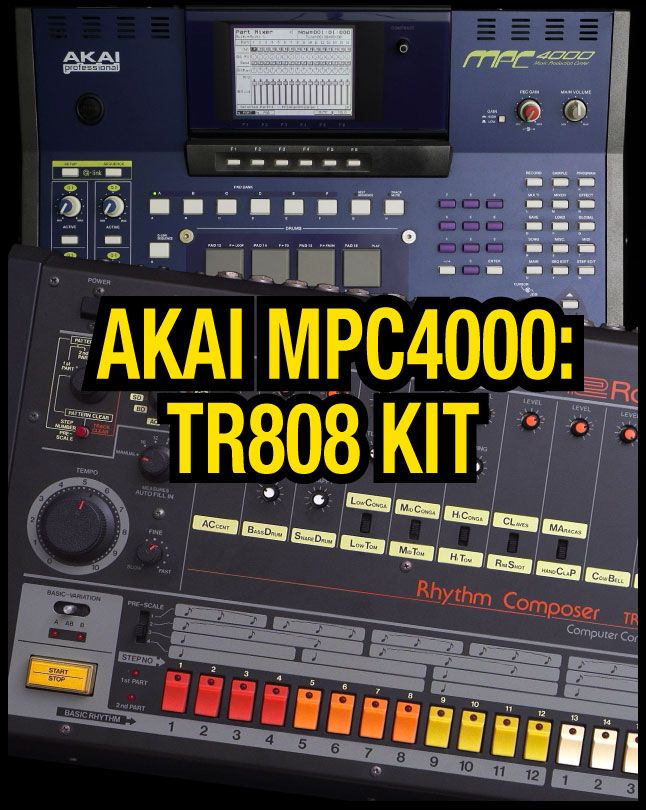 Akai MPC4000: TR808 Kit product image (1)