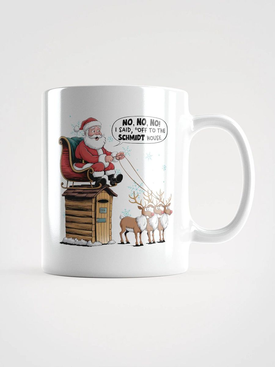 Confused Santa Sleigh Ride Mug product image (1)