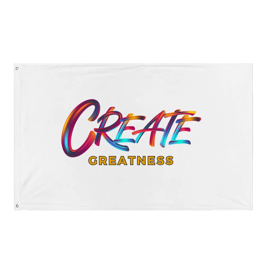 Create Greatness Flag product image (1)