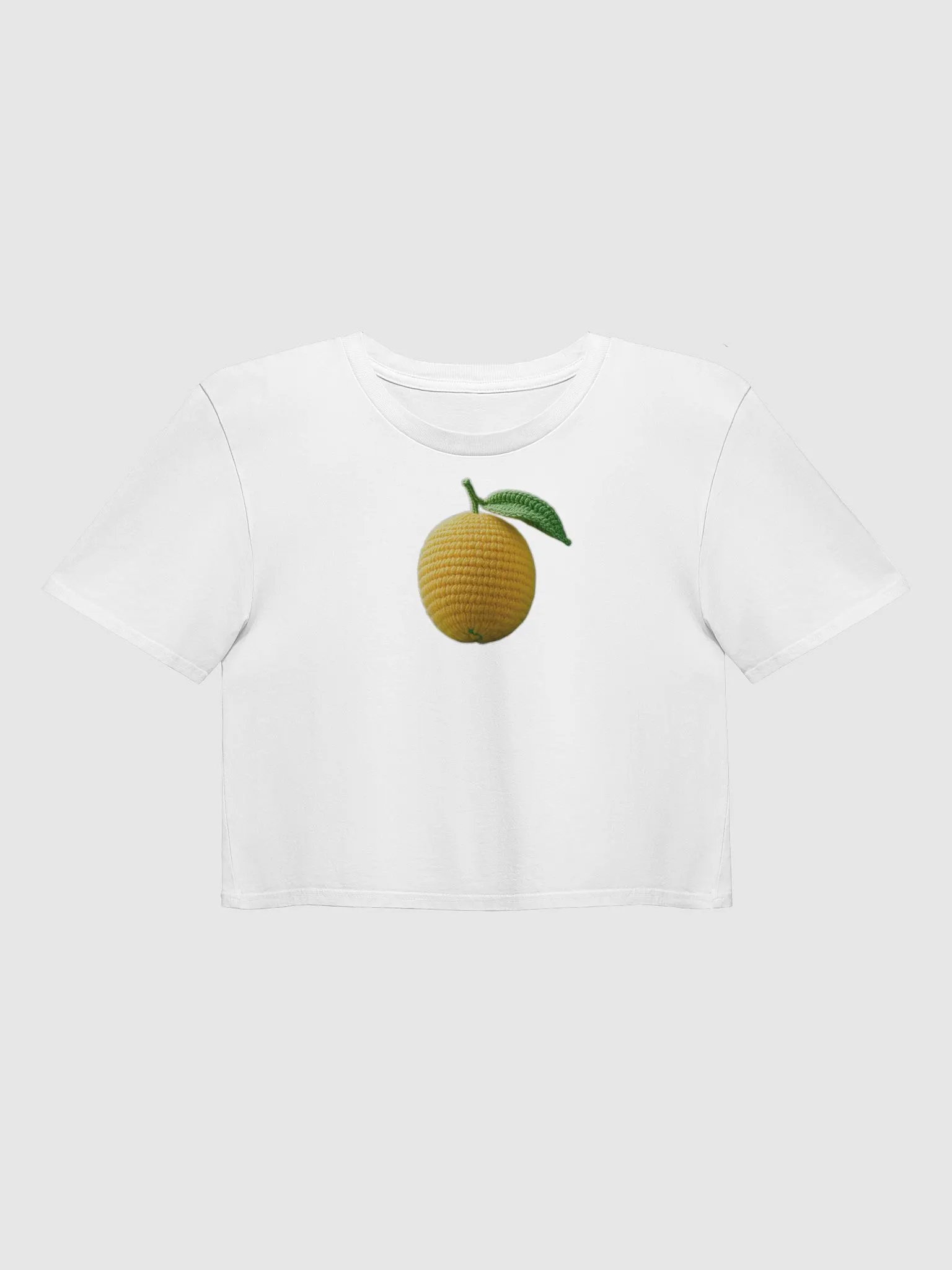 CozyAvocado Women's Premium Lemon Crop Top #6 product image (1)