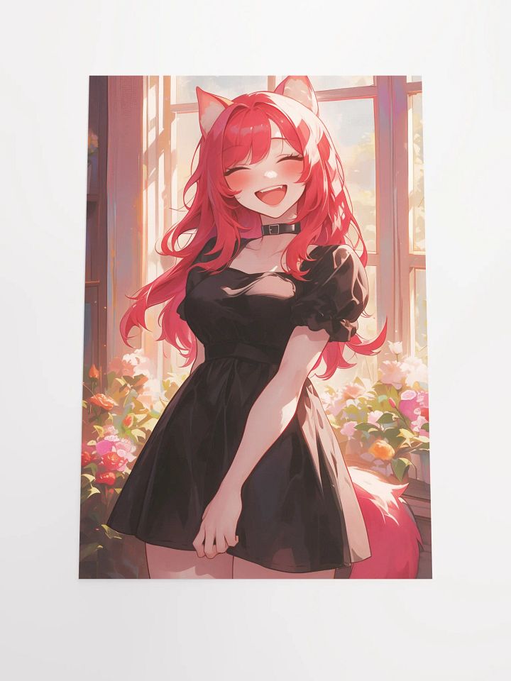 Cat Girl Sunshine Poster product image (1)