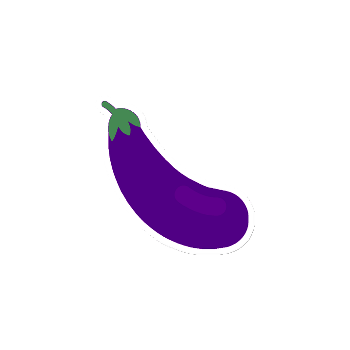 Eggplant Magnet product image (2)