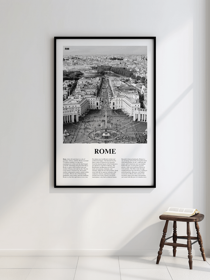 Rome 03 Newspaper Poster product image (4)