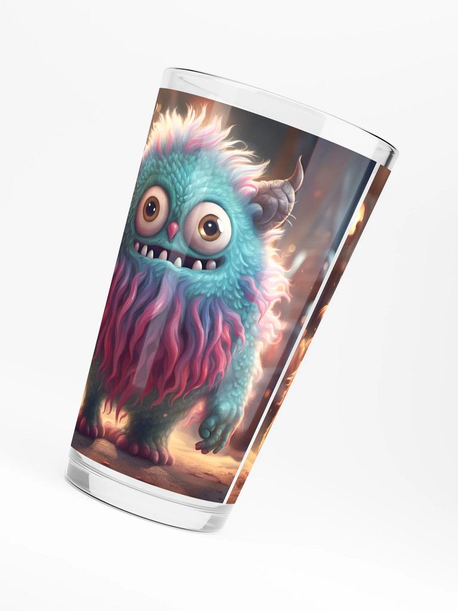 Cute Monster Pint Glass product image (6)