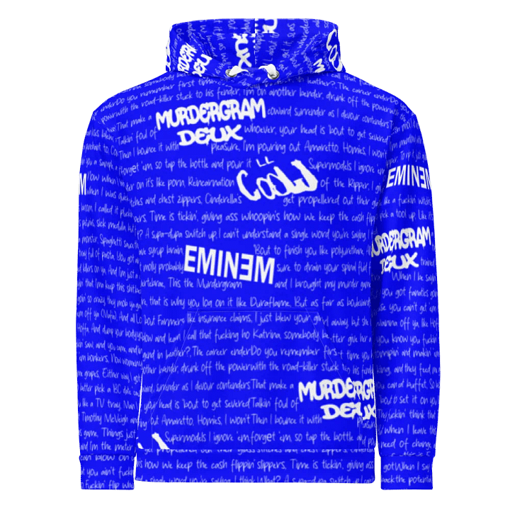 Murdergram Deux - LL Cool J ft. Eminem - BLUE - Unisex Hoodie product image (2)