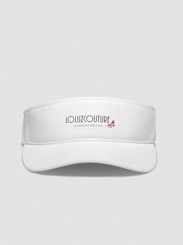 LOLUZCOUTURE Logo Flexfit Visor product image (1)