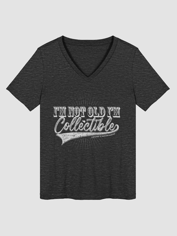 I'M NOT OLD (Ladies' V-Neck - Dark) product image (1)