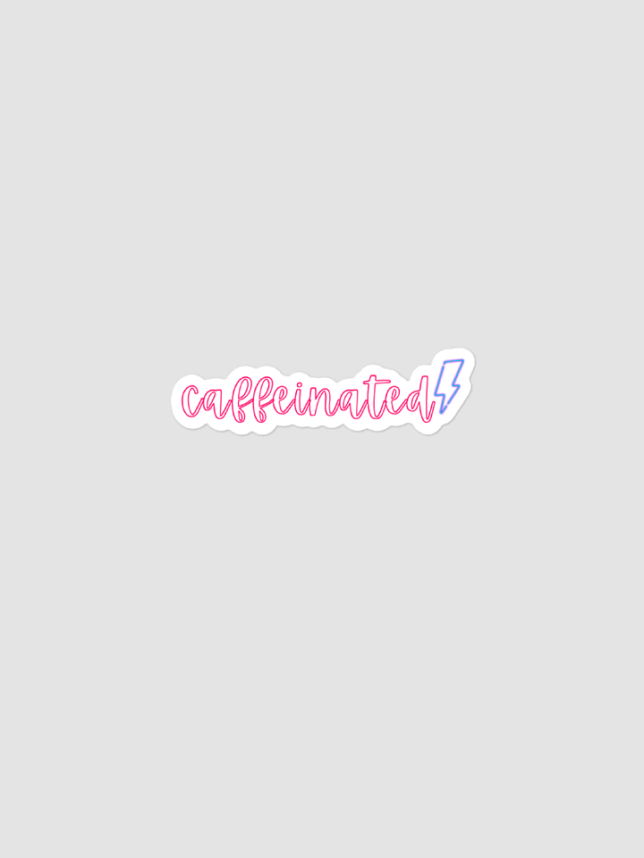 Caffeinated stickers product image (1)