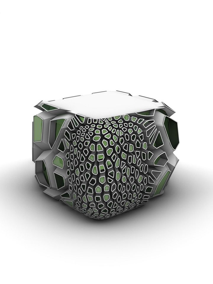 Grasshopper – EX 100 – Voronoi + Map to surface product image (1)