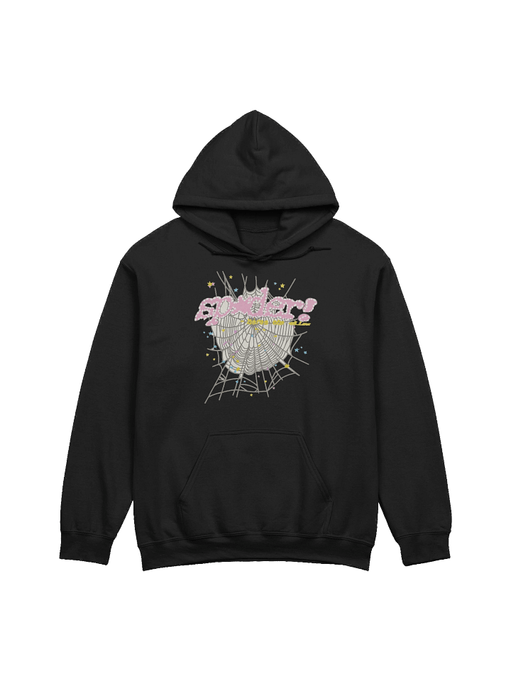 Sp5der P*nk Hoodie ‘Black’ product image (1)