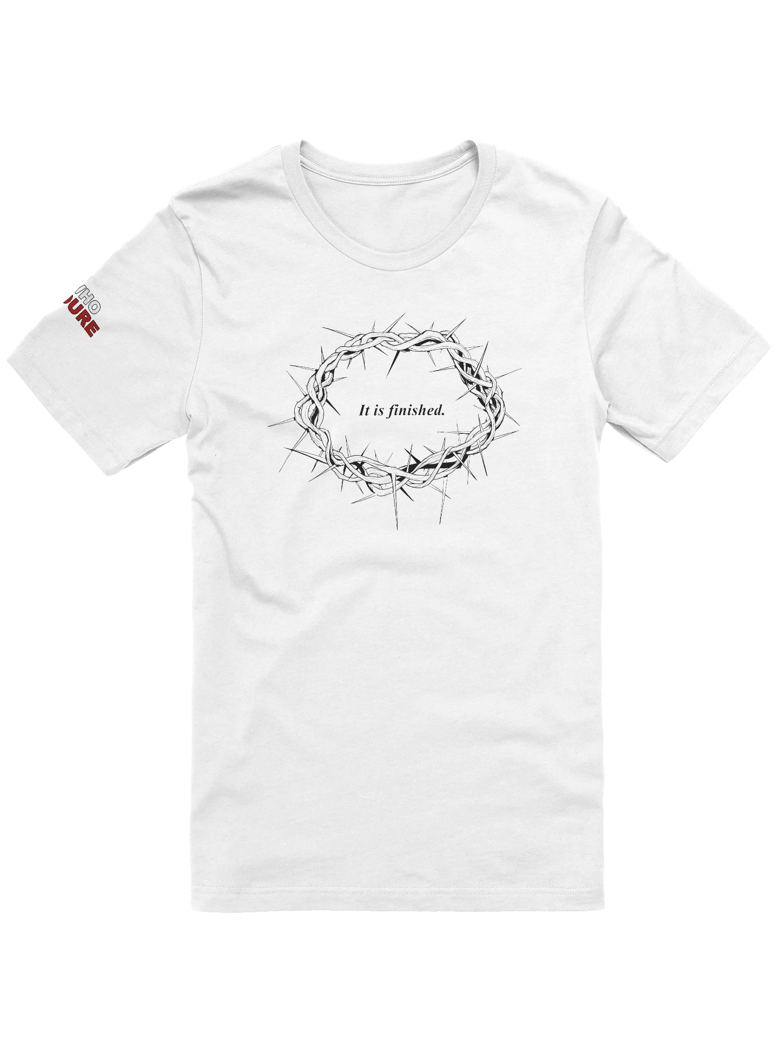 It Is Finished - Crown of Thorns T-Shirt (White) product image (1)