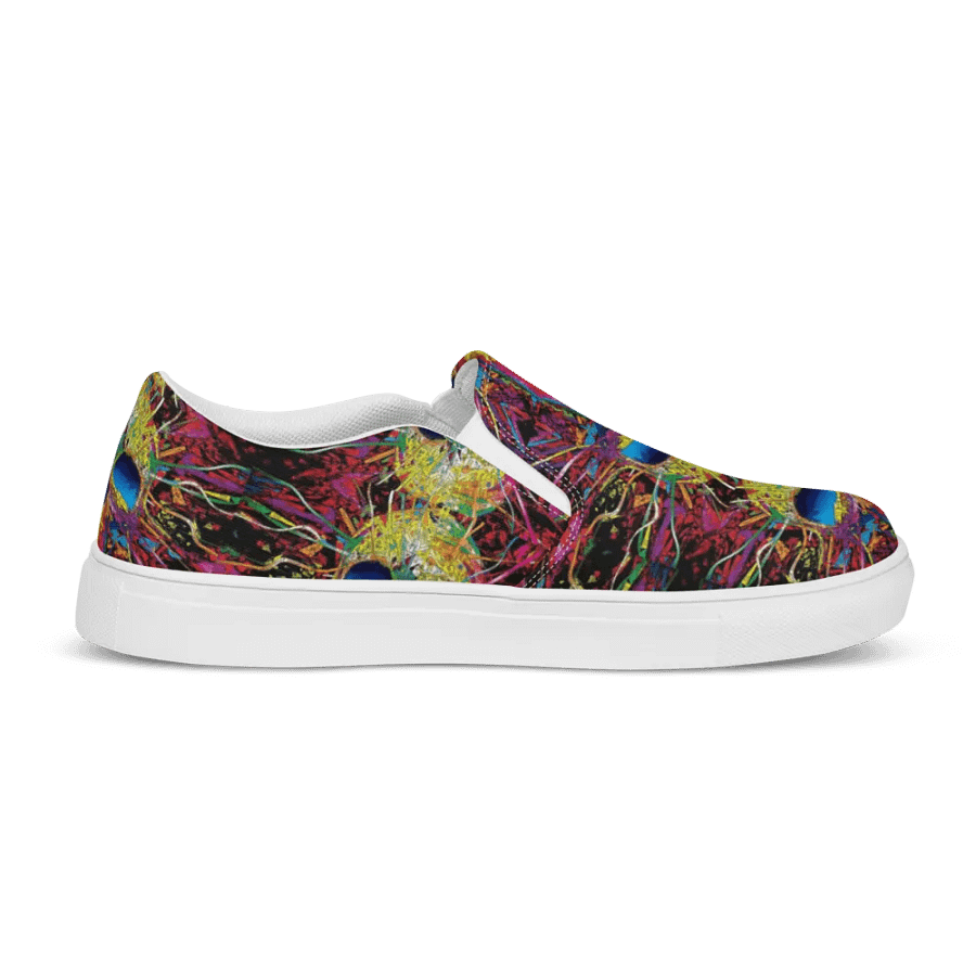 Skeleton Men's Canvas Slip On Shoes product image (12)