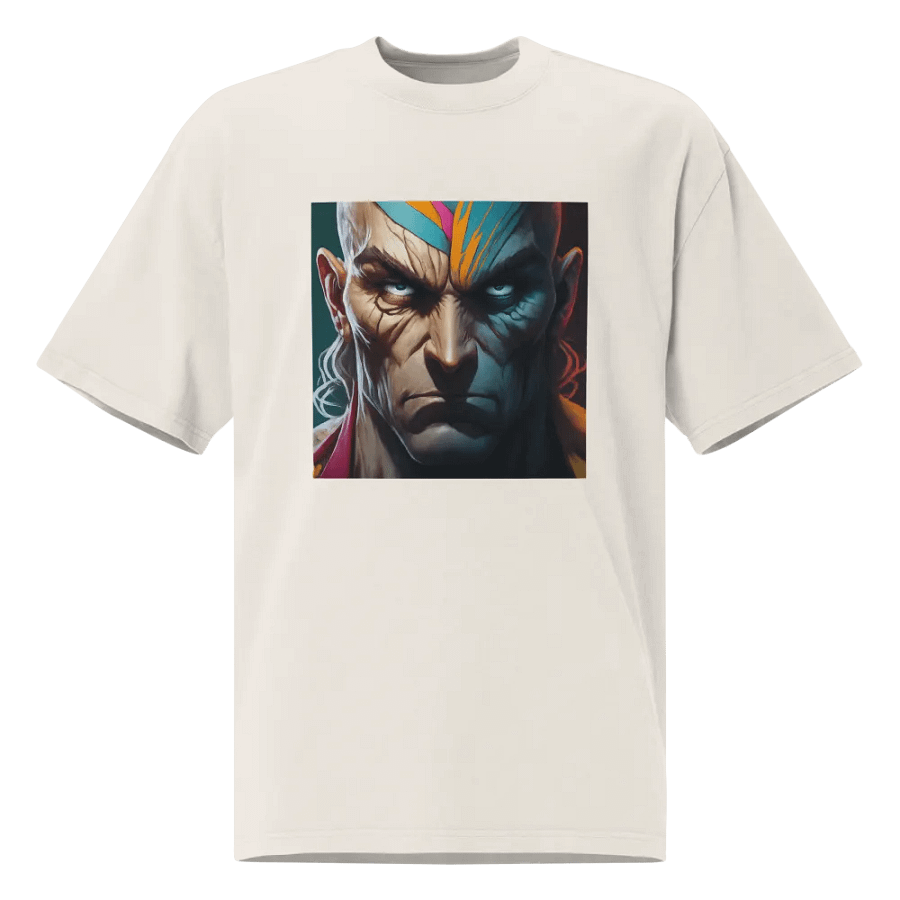Intense Expression Oversized T-Shirt product image (1)