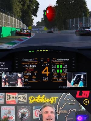 Massive Chrash At Monza. #lemansutimate #lmu #simracing #fanatec #shorts #racingcars