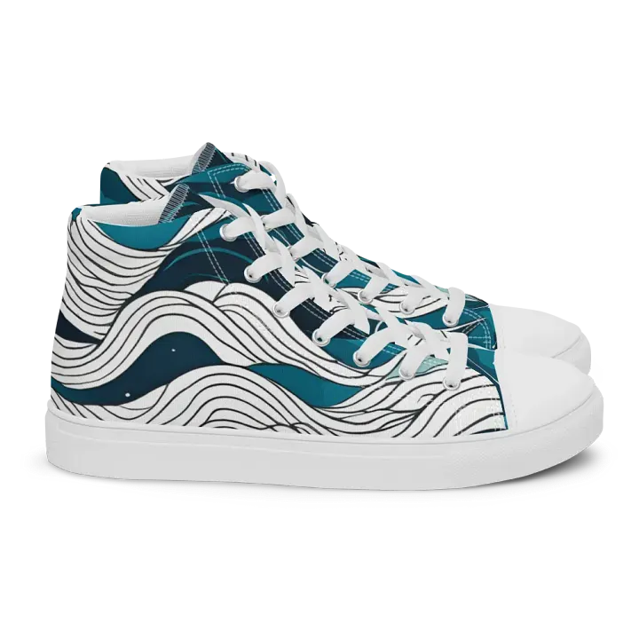 Fluidity Blue High Tops product image (2)