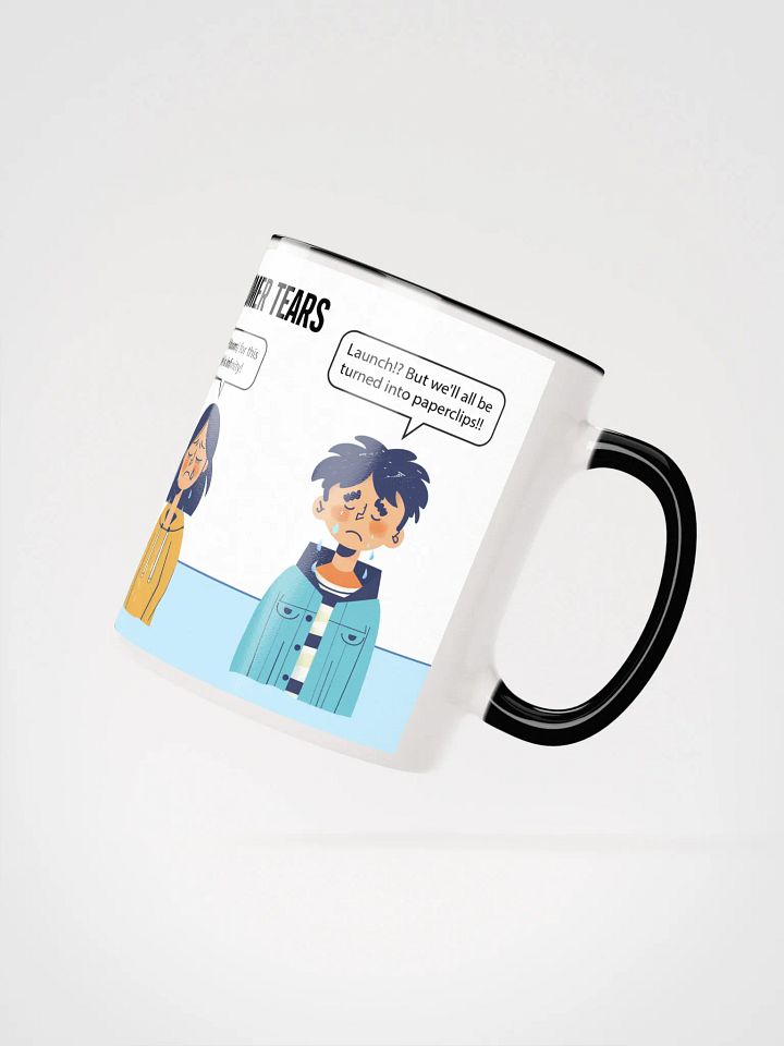 AI Doomer Tears Mug - Black product image (2)