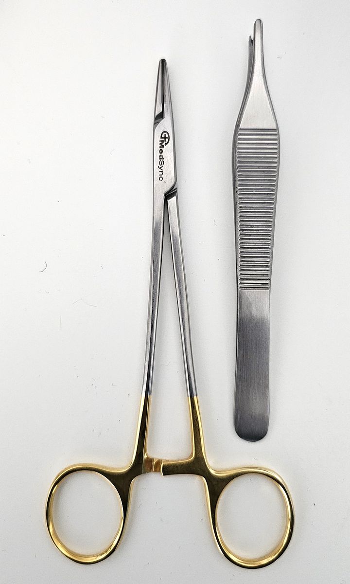 Tungsten Carbide Mayo Hegar Needle Holder product image (1)