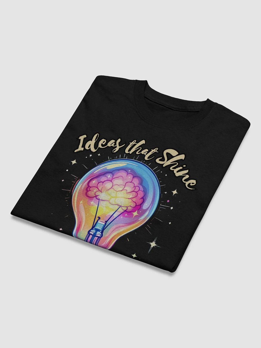 Colorful Light Bulb T-Shirt - Vibrant Artistic Streetwear Tee - Gildan Heavyweight product image (3)