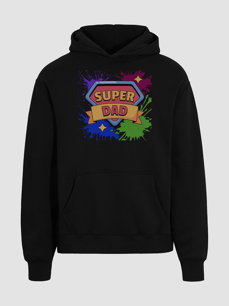Super Dad Emblem Oversized Hoodie product image (1)