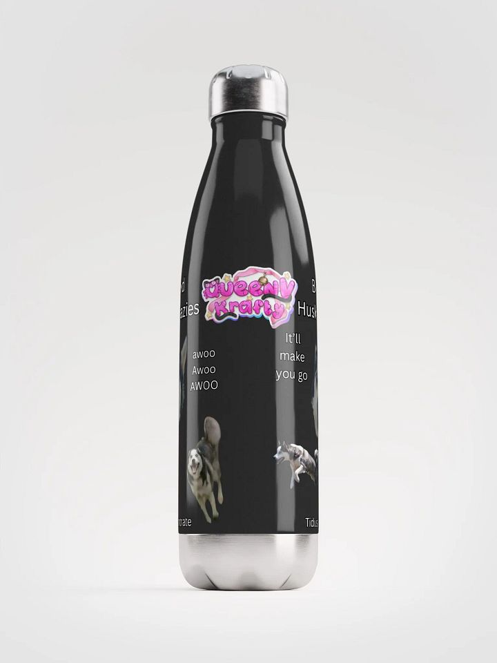 Husky Crazies Water Bottle product image (1)
