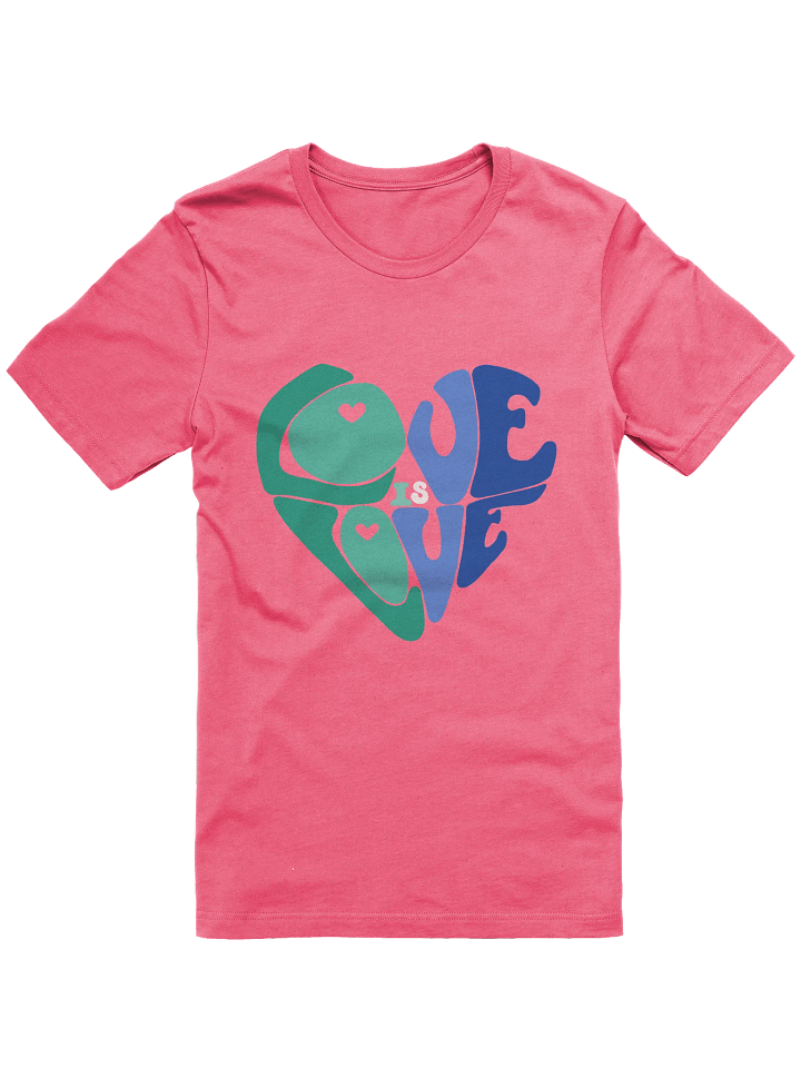 Gay Love is Love big print tee product image (1)