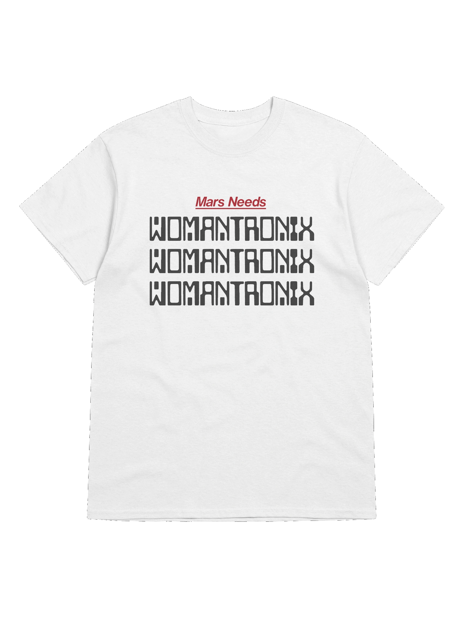 Womantronix Tee (Black Print) product image (1)