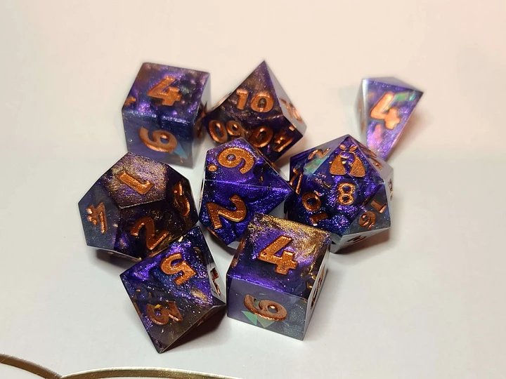 Polyhedral Resin Dice Sets product image (1)