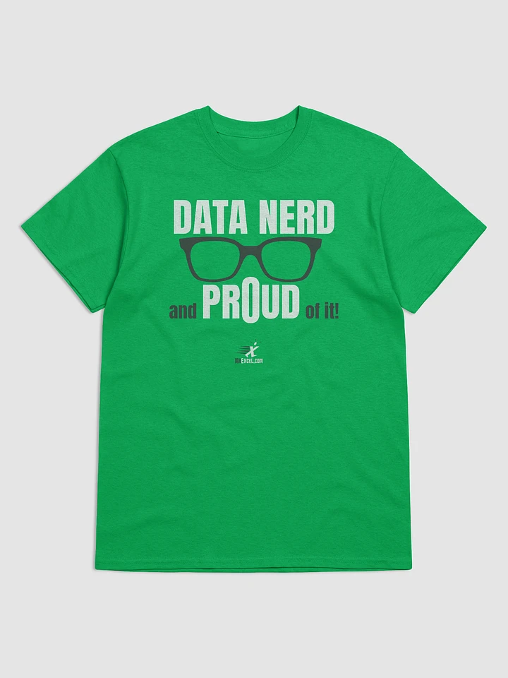 Data Nerd T-Shirt in Green product image (1)