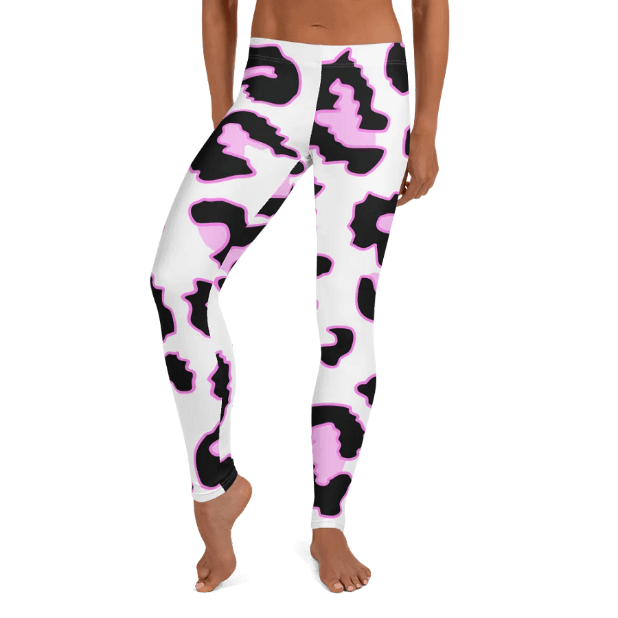 Black Leopard Print Leggings – Sleek, Stylish & Perfect for Any Occasion product image (9)