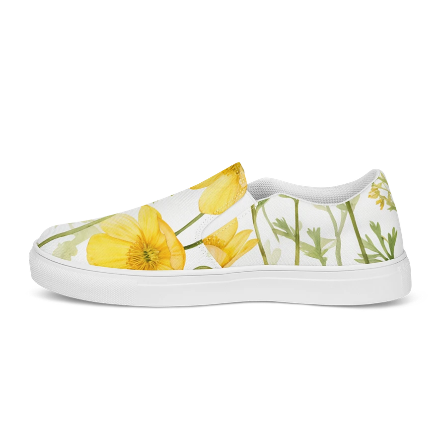 Buttercups in Bloom Slip-On Canvas Shoes product image (8)