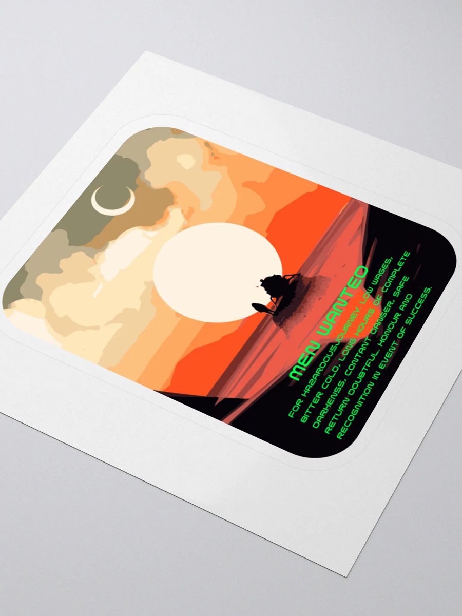 Exploration Recruitment - Kiss Cut Sticker product image (3)