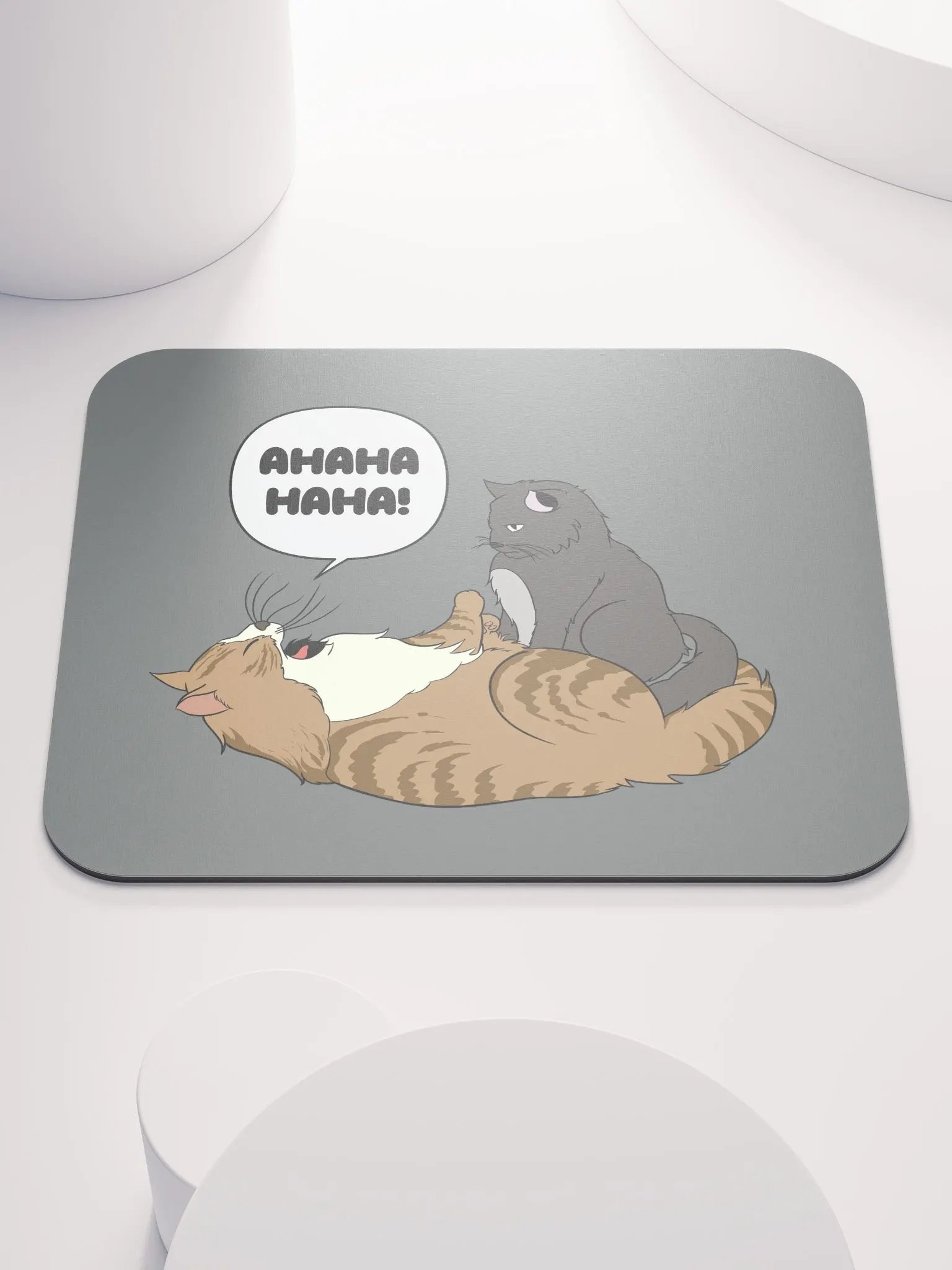 AHAHA Cat - Gaming Mousepad product image (2)