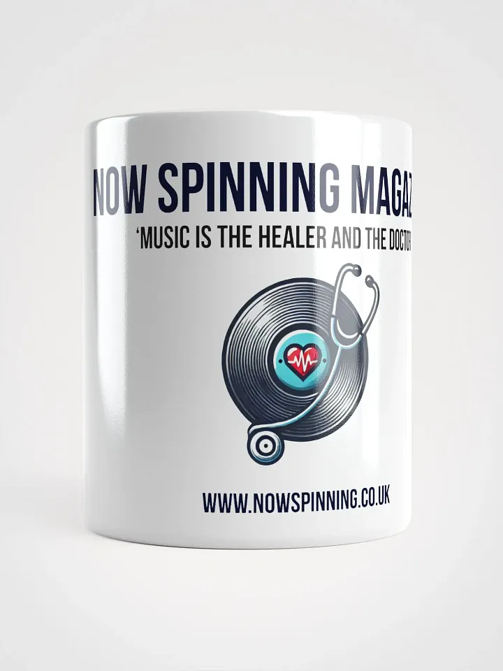 Music is The Healer and The Doctor Mug (white interior) product image (1)