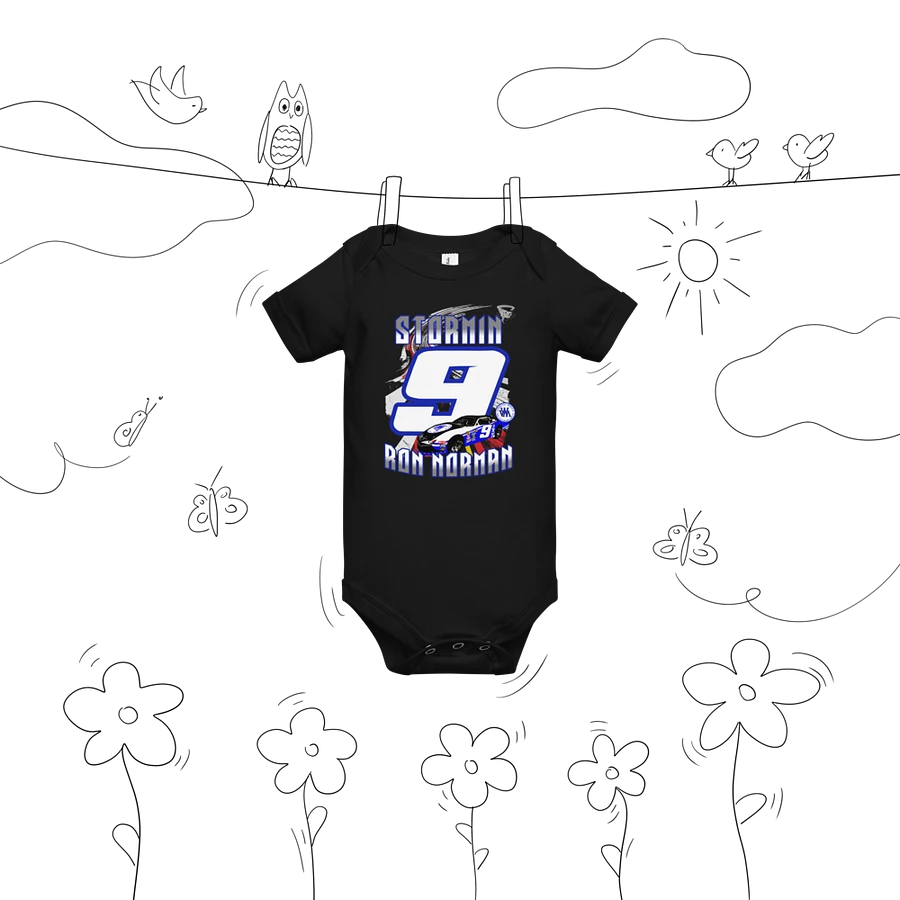 Stormin Ron Norman #9 Vision West Motorsports Onesie product image (9)