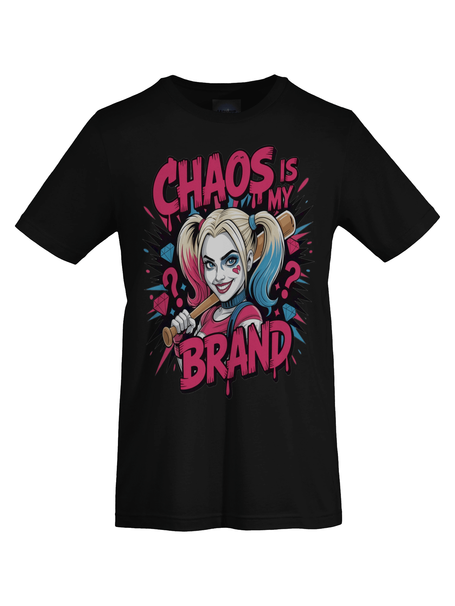 Chaotic Signature: Harley Quinn Chaos is My Brand T-Shirt product image (1)