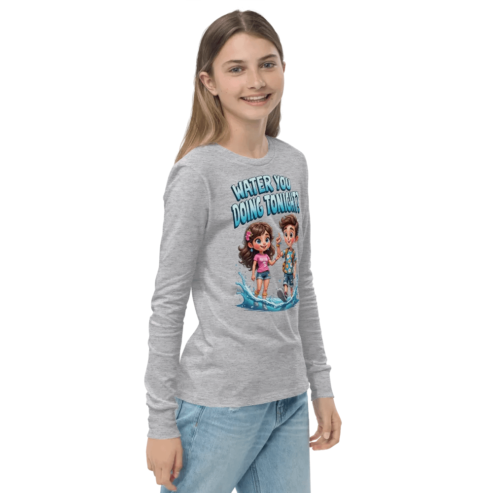 Splash of Fun Youth Long Sleeve Tee product image (23)