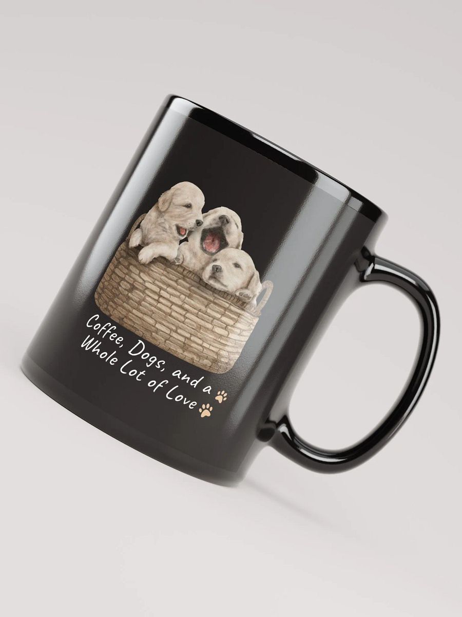 Whole Lot of Love Black Glossy Mug product image (7)