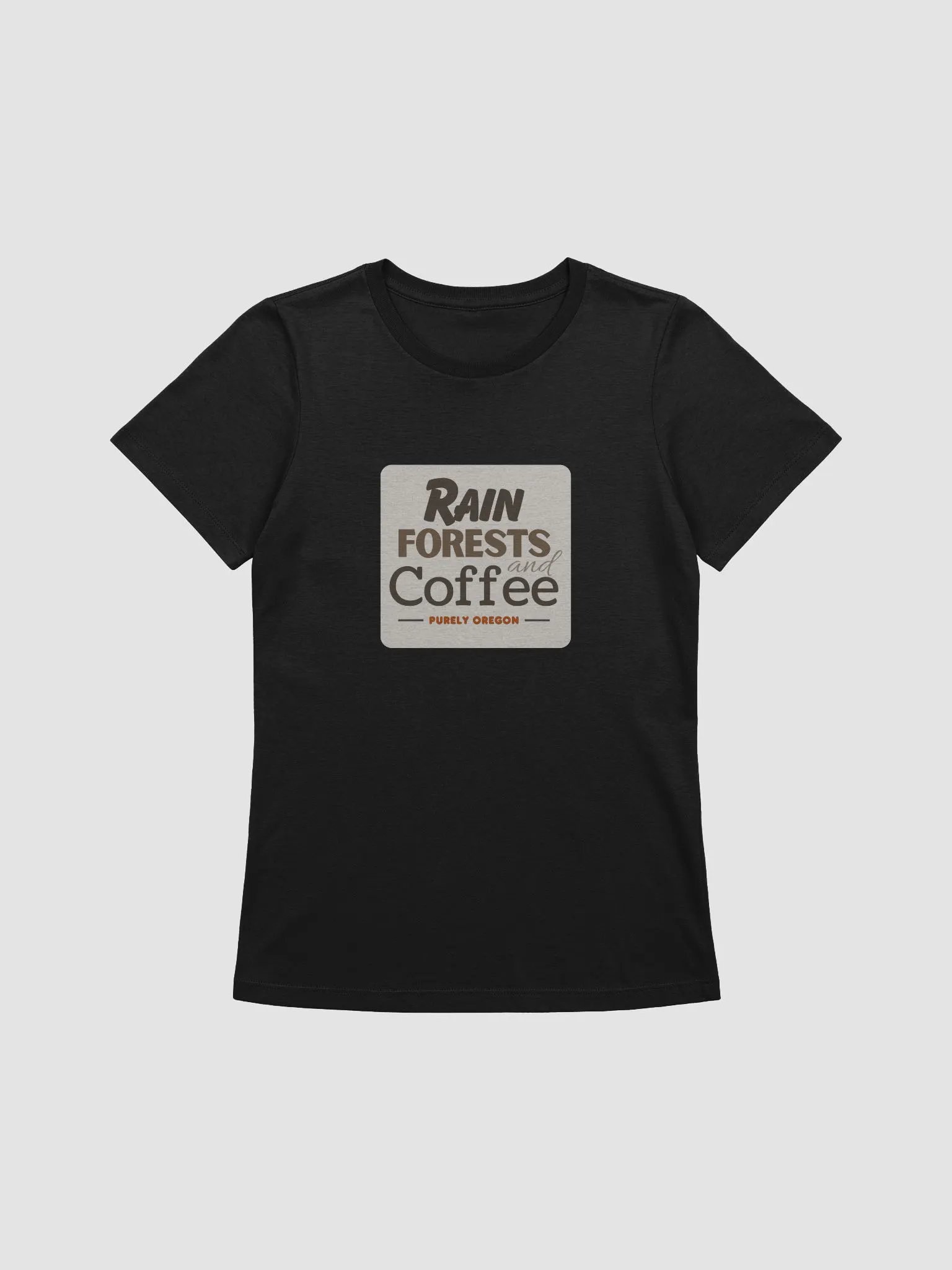 Oregon Coffee: Purely Oregon Women's Relaxed Fit Super SoftTee product image (1)