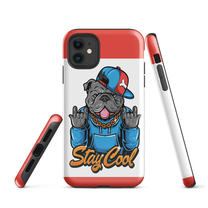 Stay Cool Bulldog iPhone® Tough Case: Bold Protection with a Fun Twist product image (1)