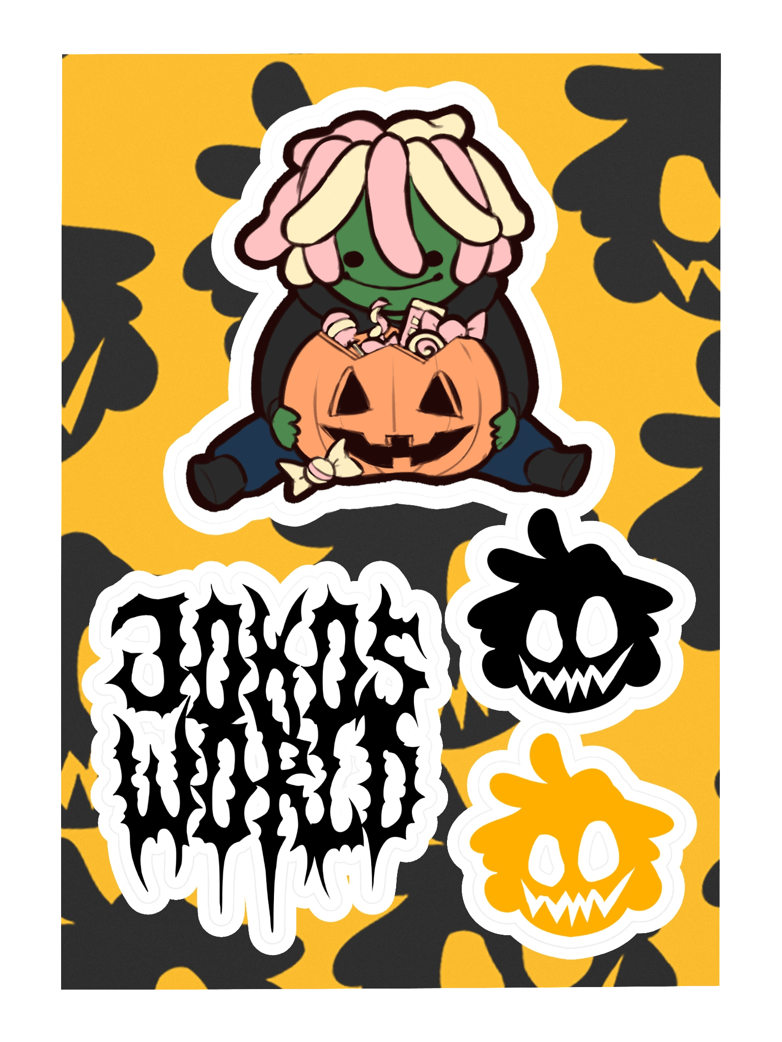 JOKO HALLOWEEN STICKER SHEET 2025 product image (3)