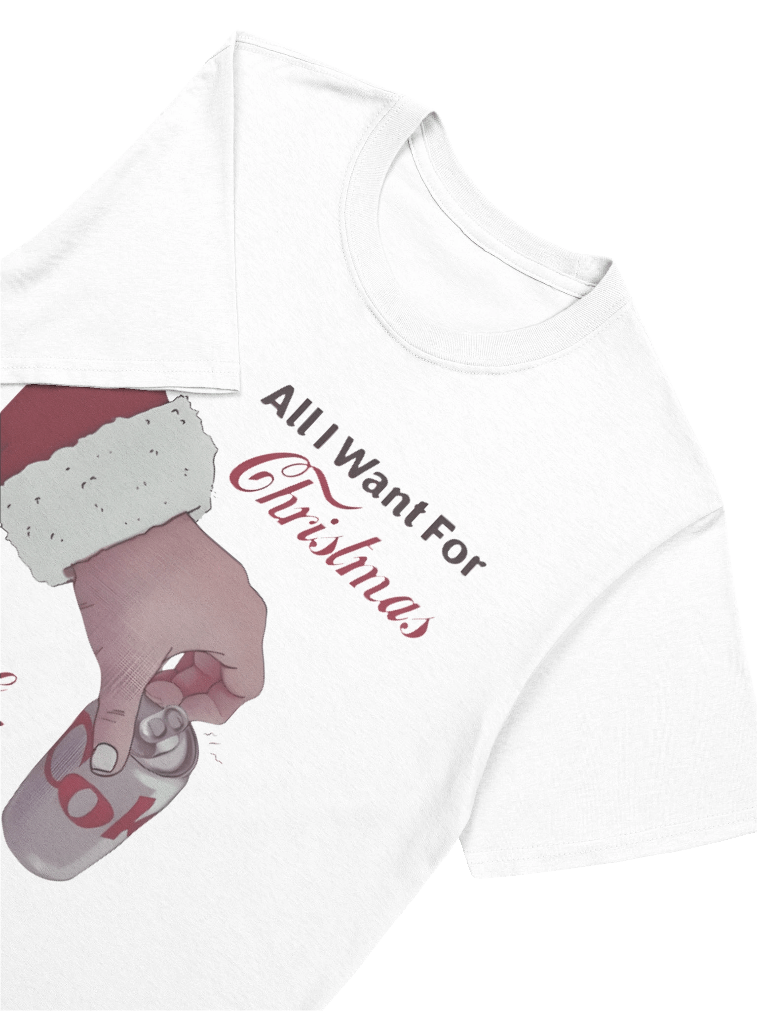 All I Want For Christmas Is A Fridge Cigarette Funny Holiday Shirt product image (12)