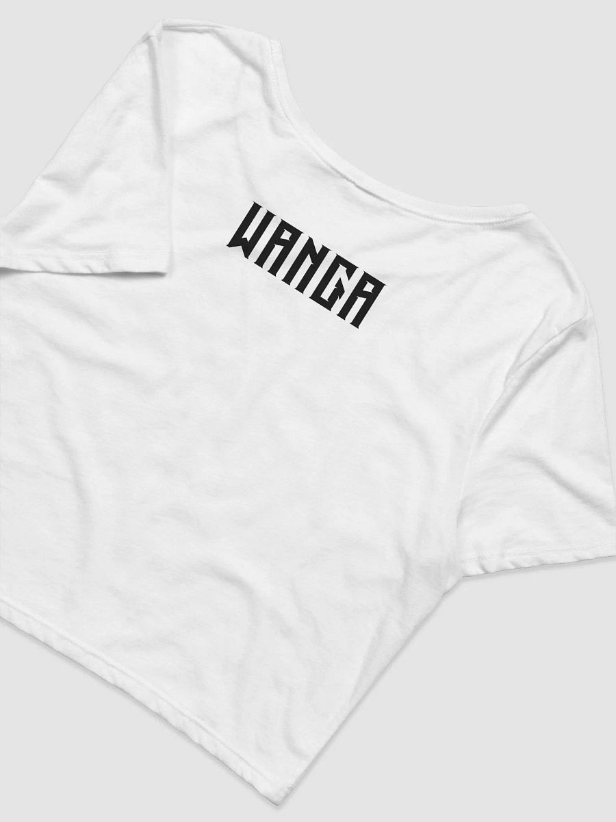 Crop top blanc avec le vèvè d’Erzulie Dantor product image (5)