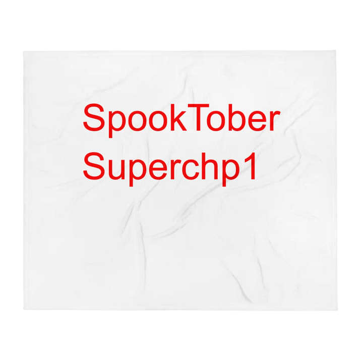 SpookTober throw blanket product image (1)