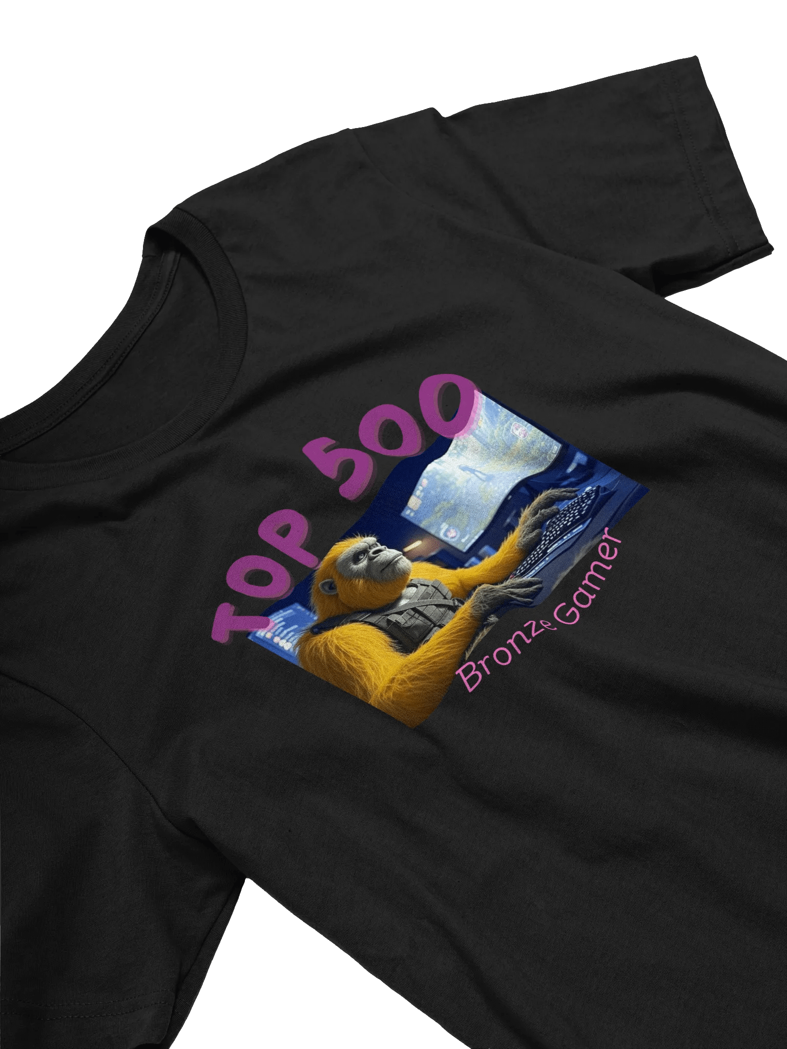 Top 500 Bronze Parody Gamer Yeti T-Shirt product image (3)